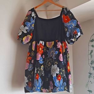 Jessakae Fireside Gilded Floral Dress